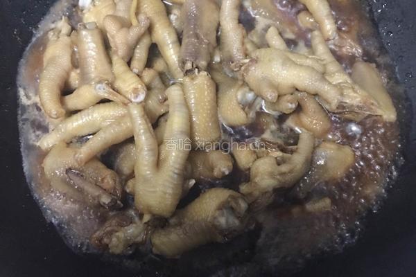 红烧鸡爪的做法图解9
