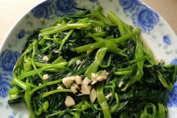 炒空心菜的做法图解7