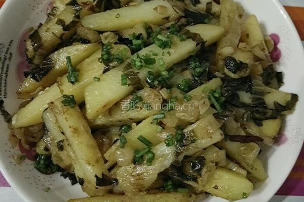 酸菜土豆条的做法图解10