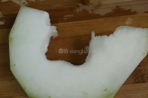 冬瓜肉丸汤的做法图解1