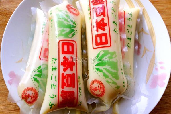 香辣蚝油日本豆腐的做法图解1