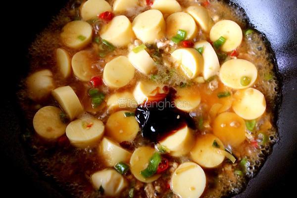 香辣蚝油日本豆腐的做法图解8