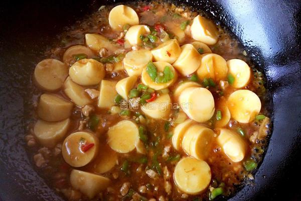 香辣蚝油日本豆腐的做法图解9
