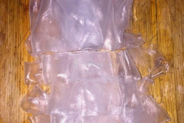 凉拌绿豆粉皮的做法图解7