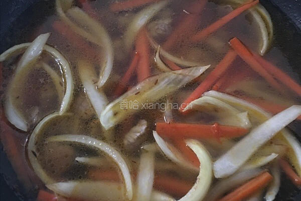 牛肉煲饭的做法图解4