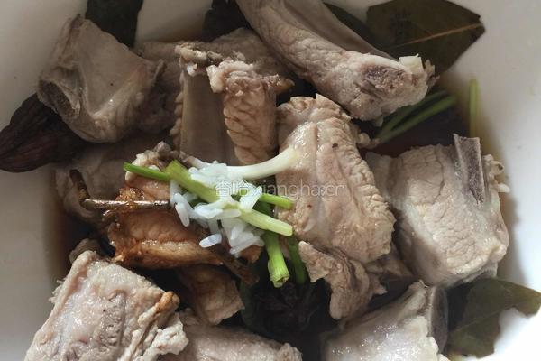 香芋豆豉蒸排骨的做法图解4