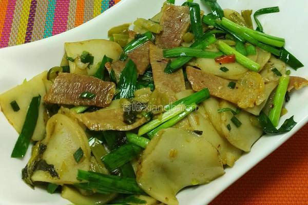 炒饵块的做法图解6