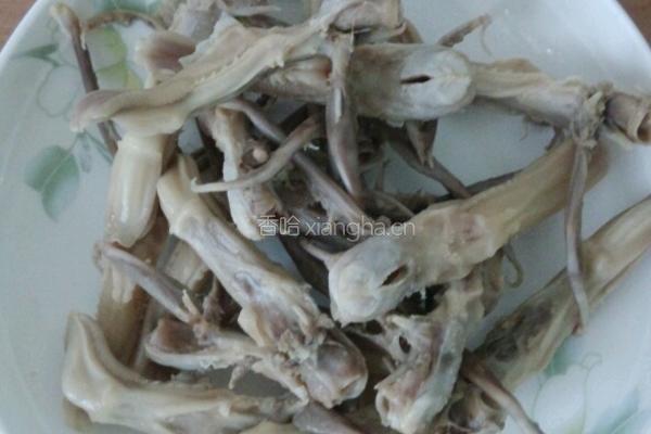 椒盐鸭舌的做法图解3