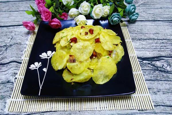 干煸土豆片的做法图解13