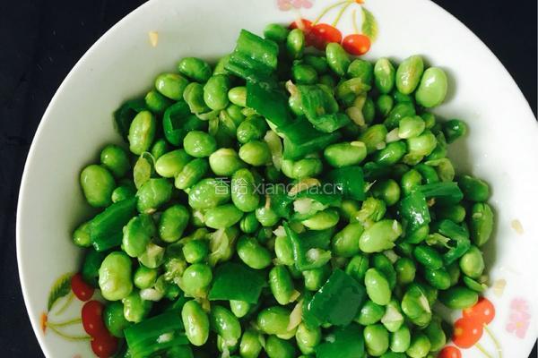 青椒毛豆的做法图解7