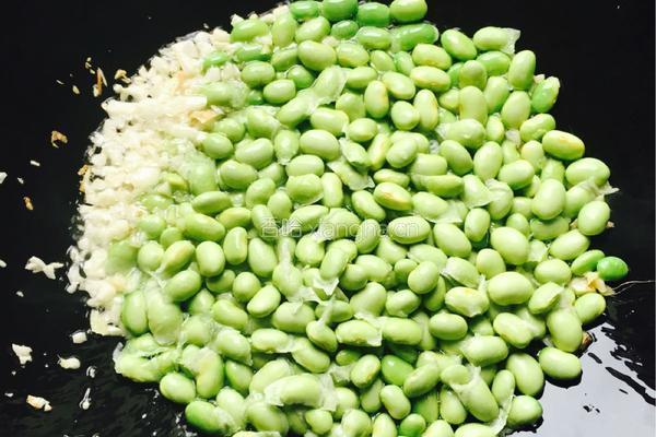 青椒毛豆的做法图解4