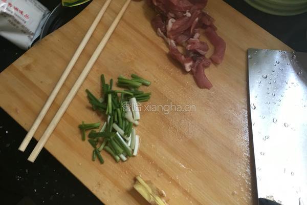 豆角焖面的做法图解3