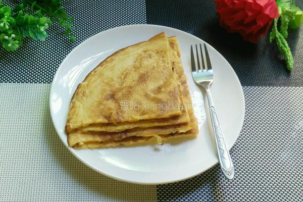 奶香鸡蛋饼的做法图解9