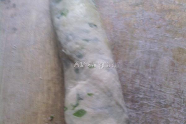 葱花花椒叶油饼的做法图解7