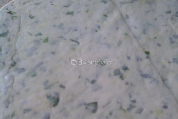 葱花花椒叶油饼的做法图解8