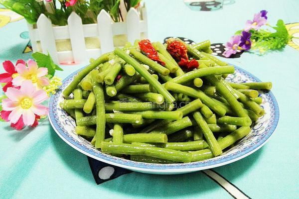 蒜泥豇豆