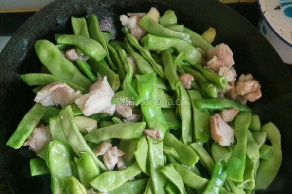炒芸豆的做法图解4