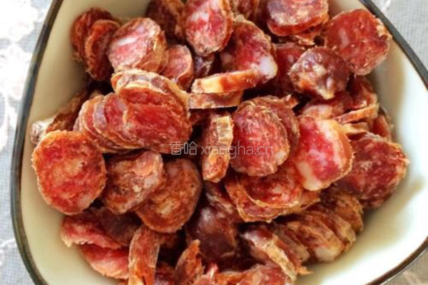 糯米风味腊肠豆渣馒头卷的做法图解7