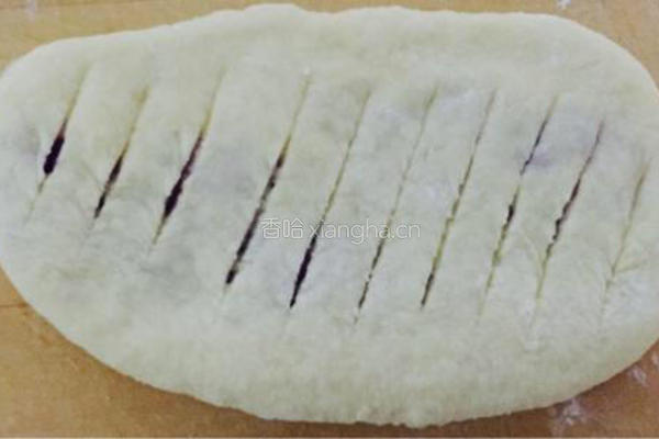 紫薯花式面包的做法图解4