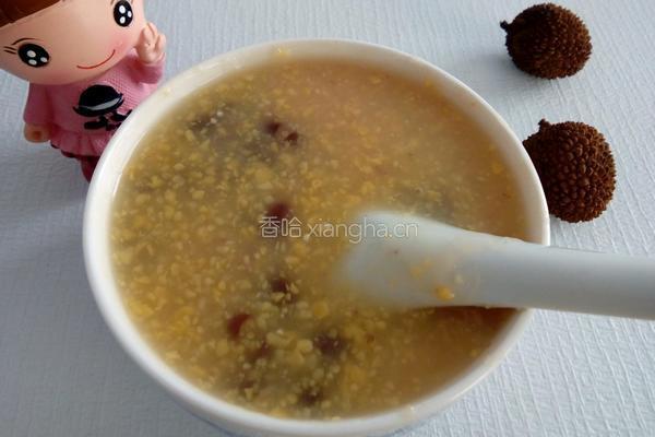 红豆粗粮粥的做法图解12