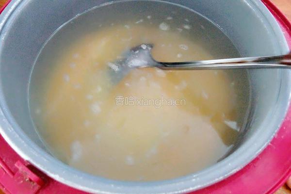 红豆粗粮粥的做法图解7