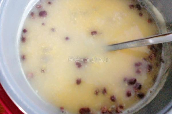 红豆粗粮粥的做法图解10