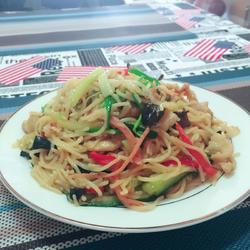 南昌肉丝炒粉（南昌米粉）的做法[图]