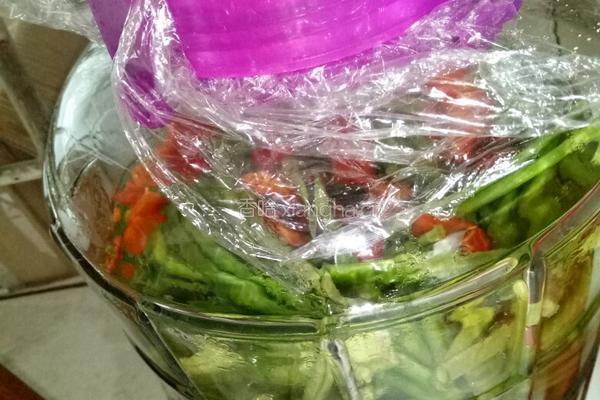 酸豆角的做法图解4