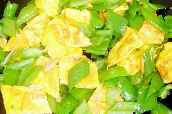 青椒鸡蛋饼的做法图解4