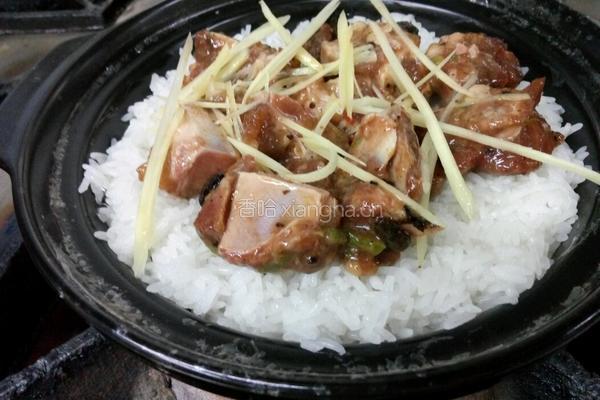 豉汁排骨煲仔饭的做法图解3