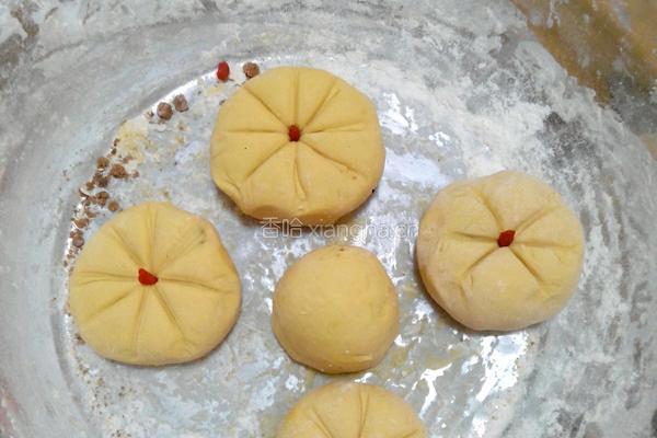 南瓜红豆包的做法图解5