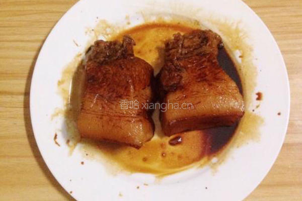 梅菜扣肉的做法图解5