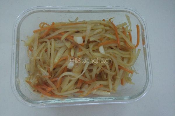 醋溜土豆丝的做法图解6