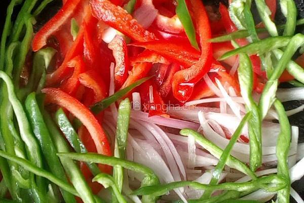 双色牛肉丝的做法图解8