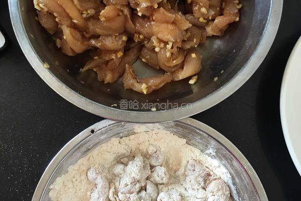 炸鸡米花的做法图解1