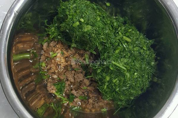牛肉茴香包子的做法图解10