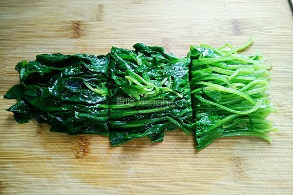 姜汁菠菜的做法图解6