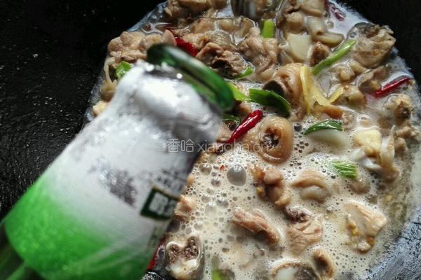 鸡丁炒毛豆的做法图解5