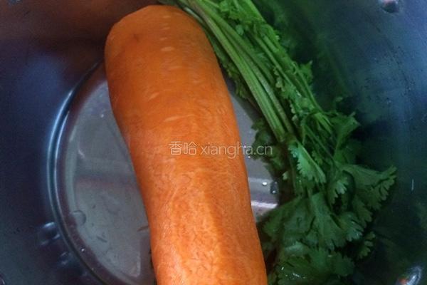 胡萝卜素丸子的做法图解1