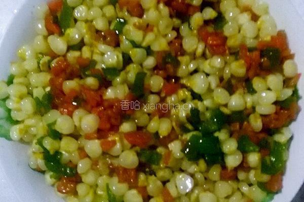 三色玉米的做法图解7