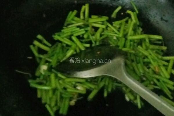 蒜蓉笕菜的做法图解3