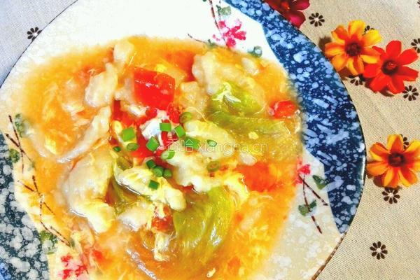 蕃茄面疙瘩汤的做法图解10