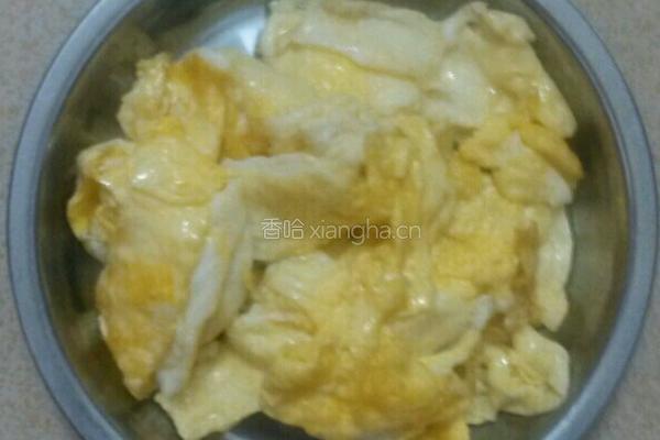 秋葵炒蛋的做法图解3