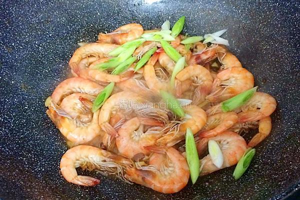 豆酱炒虾的做法图解8