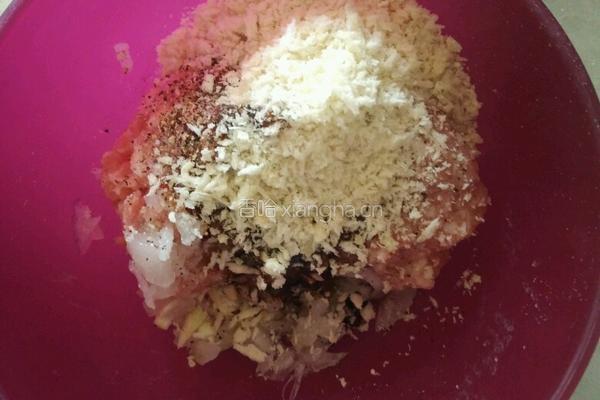 千层酥皮小肉塔的做法图解2