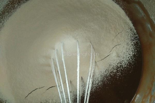 布朗尼杯子蛋糕（巧克力酱版的）的做法图解8