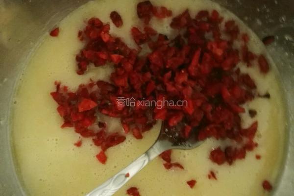 蔓越莓饼干～玉米油版的做法图解3