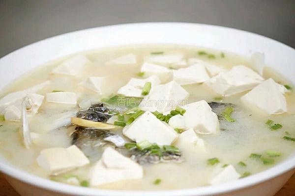 鱼头豆腐汤的做法图解7