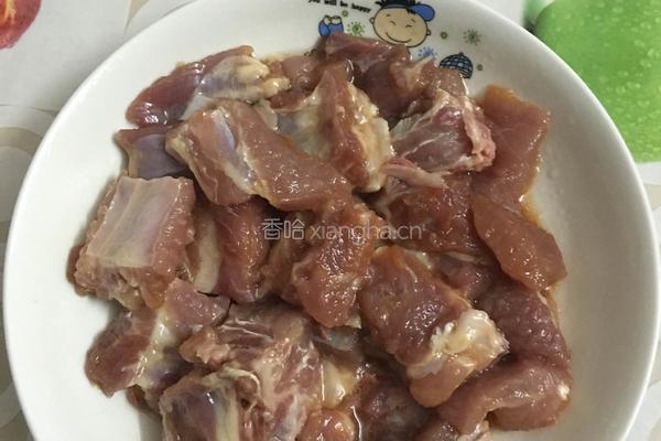 橙汁排骨的做法图解3