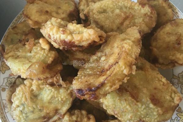 炸茄盒的做法图解14